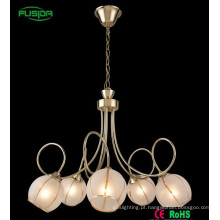 Modern pendurado Bend Art cristal de vidro Bend luz suspensa pingente de iluminação